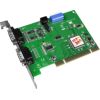 Universal PCI, Serial Communication Board with 1 Isolated RS-422/485 port and 1 RS-232 portICP DAS